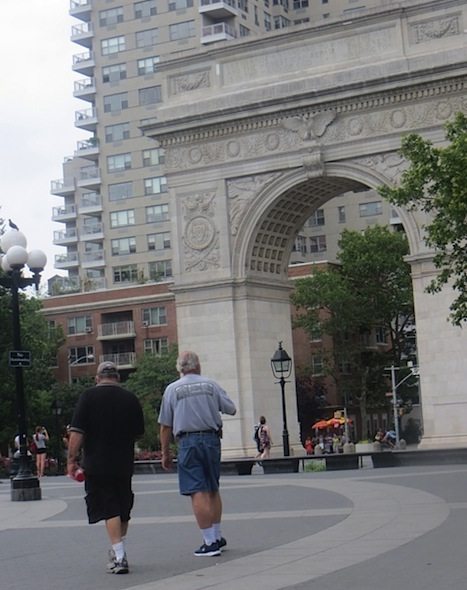 two-men-overheard-by-the-Arch-washington-square-park