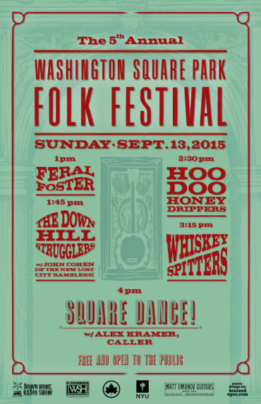 washington square folk festival