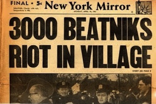 new york mirror beatnik folk riot mass arrests greenwich village